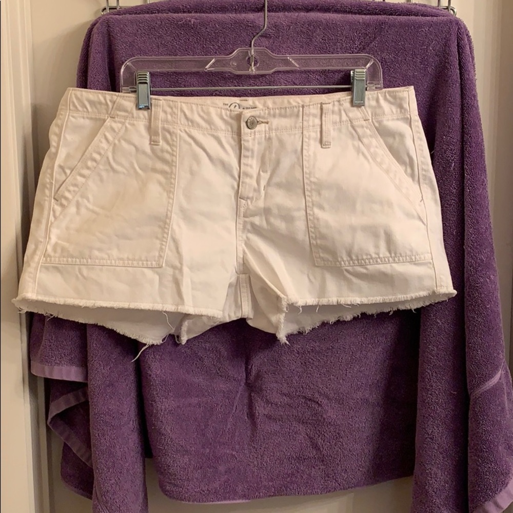 Old Navy white jeans/denim shorts